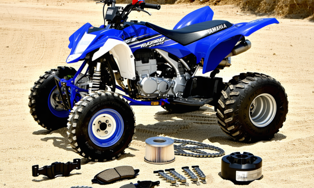 06 Yamaha 350 Raptor